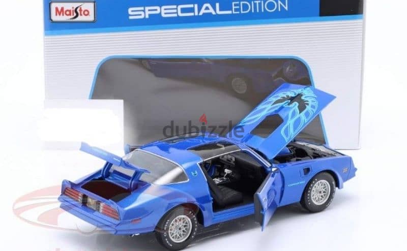 Pontiac Firebird 1978 diecast car model 1;18 7