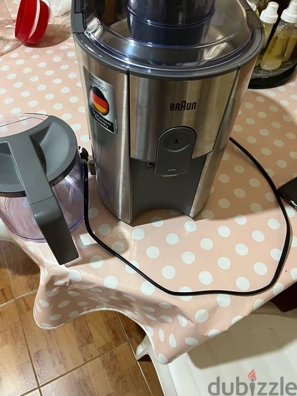 used once juicer braun 2