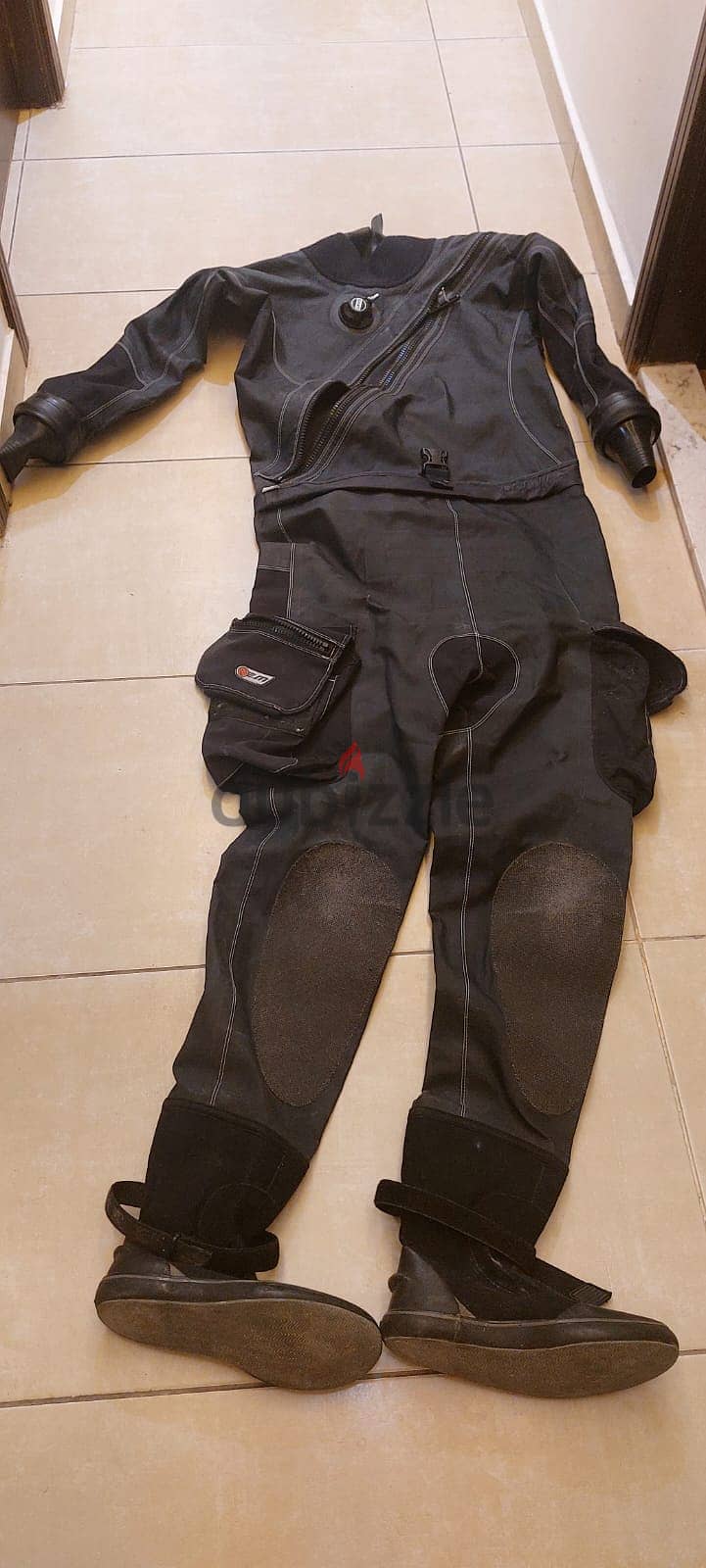 tanks,dry suit ,undergarment,tech fins 4