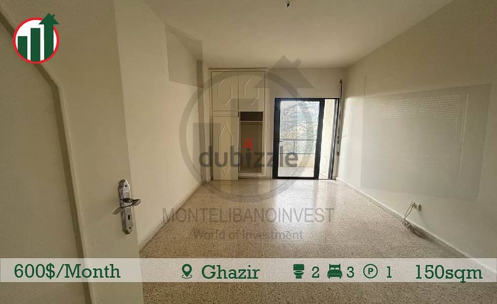 Apartment for Rent in Ghazir with Seaview !! 5