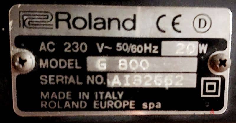 بيانو رولاند الايطالي   جي ٨٠٠  Roland G 800 3