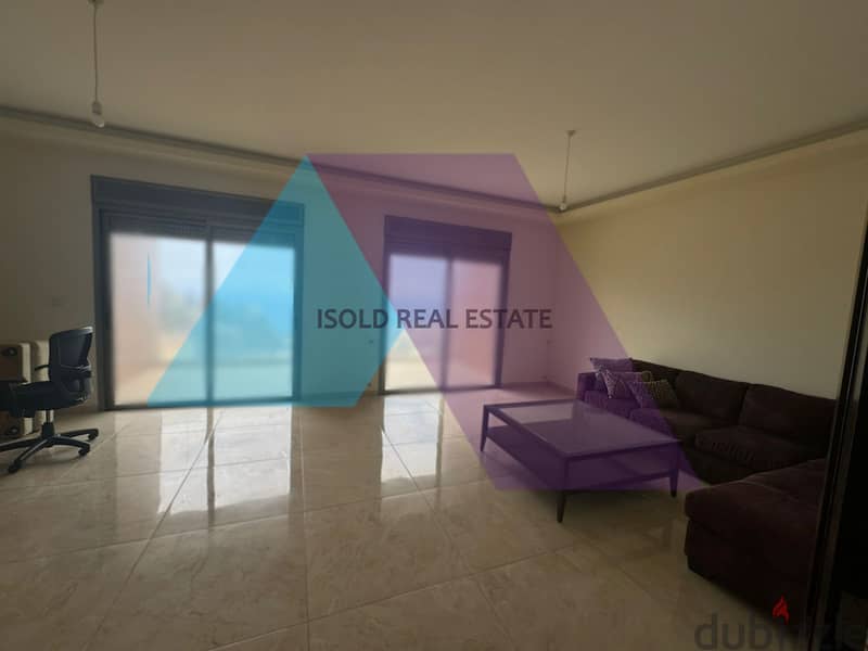 Decorated&Furnished 185 m2 apartment+Terrace+Sea View for rent in Blat 0