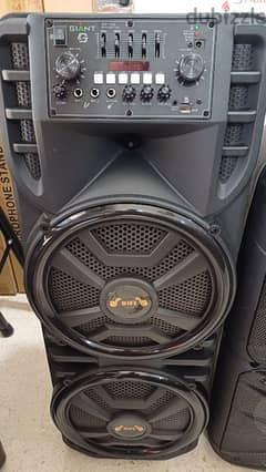 speaker double 12" 0