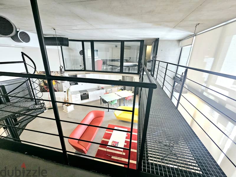 AH-HKL-266 Spacious 160 m loft apartment in Ashrafieh is now for rent 5