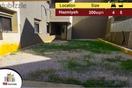 Hazmiyeh /Mar Takla 200 m2 | 100m2 Terrace/Garden | Prime Location | P 0