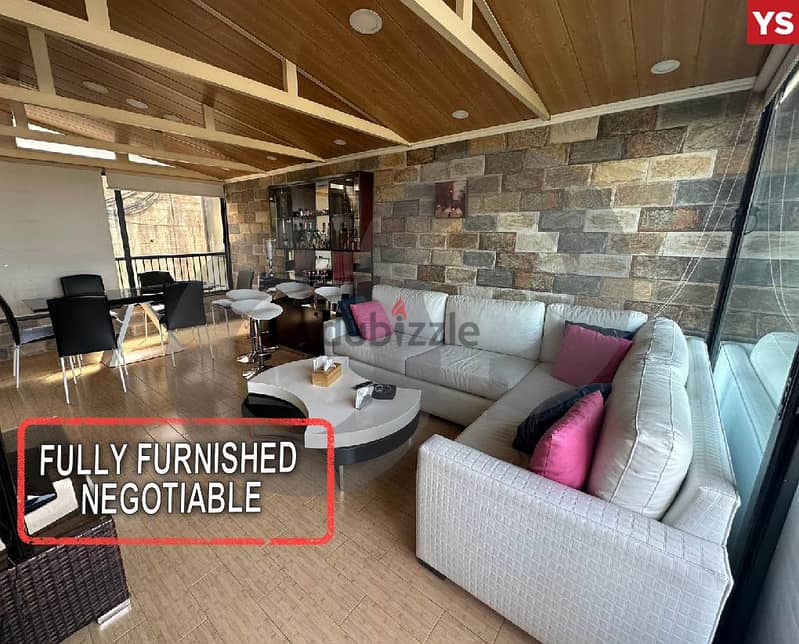 fully furnished-negotiable-Zouk Mosbeh Keserwan/ذوق مصبح REF#YF113625 0