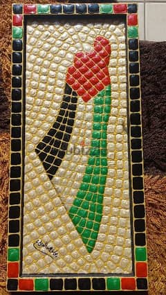 لوحات خريطة فلسطين عالية الجودة 0