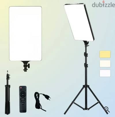 Photo Shoot LED Square Ring Light Panel with 2.1 Meter Tripod