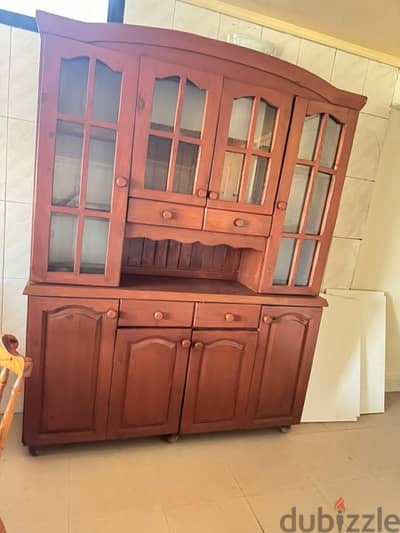 Kitchen wooden dressoir in good condition