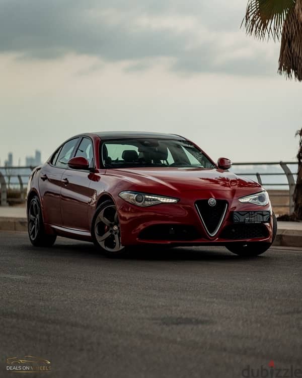 Alfa Romeo Giulia 2017 , Company Source & Services (Tgf), Low Mileage 0