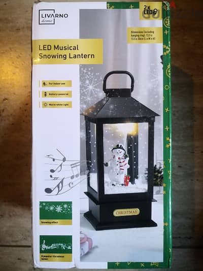 Christmas LED musical snowing