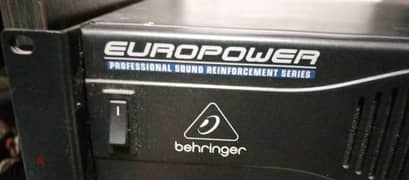 Behringer Europower EP2000 Power Amplifier 0