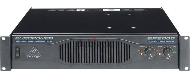 Behringer Europower EP2000 Power Amplifier 2