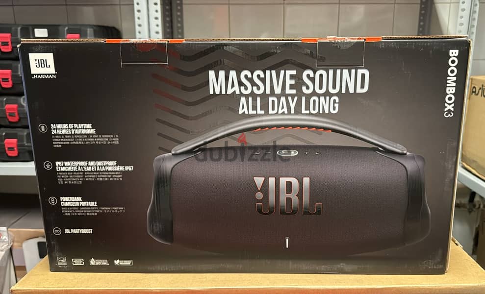 JBL boombox 3 black original & best price 1