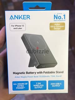 Anker MagGo Power bank (10k 7.5w stand) 0