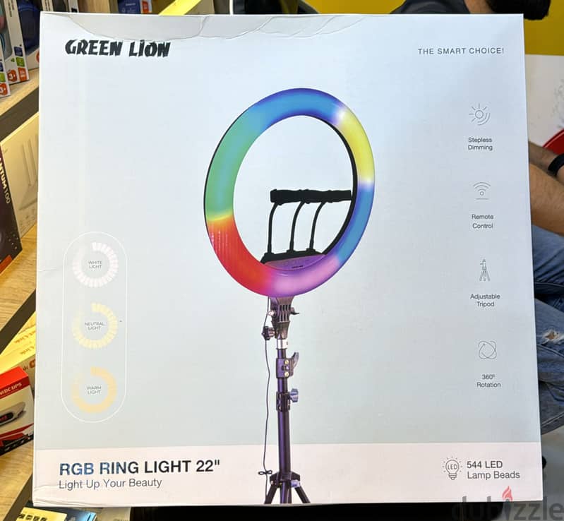 Green Lion Rgb Ring Light 22 inch great & best price 0