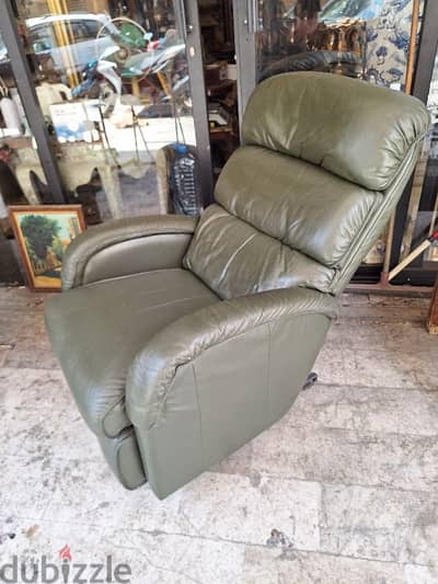 recliner chair genuine leather buffalo original England