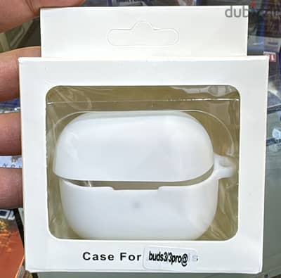 Silicone case galaxy buds 3/buds 3 pro white