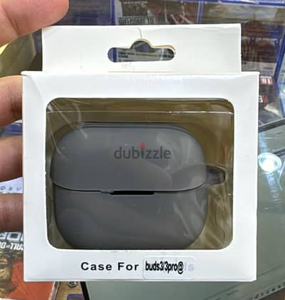 Silicone case galaxy buds 3/buds 3 pro Grey original & good price