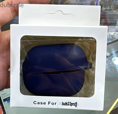 Silicone case galaxy buds 3/buds 3 pro navy