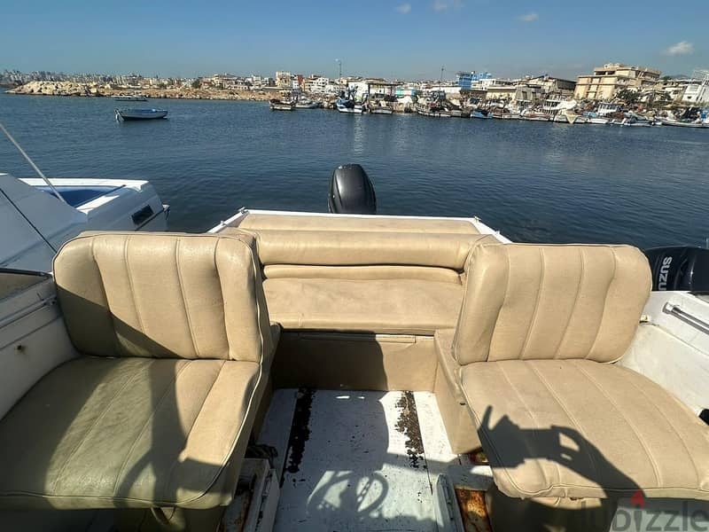 Boats with room moteurs suzuki 300 clean + with parking مينا الاوزاعي 2