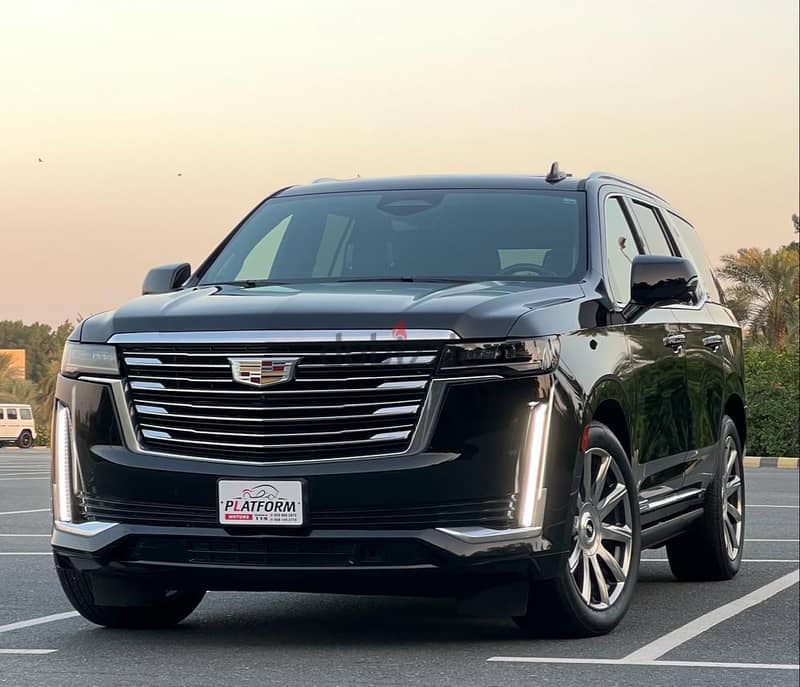 Cadillac escalade platinum 2021 full option with message in seat Star 2