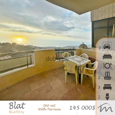 Blat | 260m² Apartment + Terrace/Garden + Balcony |  | Building Age 15