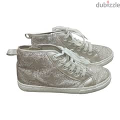 Gold pinkish glittery Kids Shoes 0