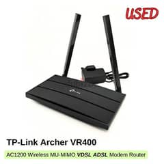 Used TP link Archer vr400 مستعملة اسبوع 0