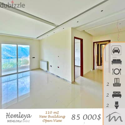 Hemleya | Brand New 110m² | Decorated | Open View | Title Deed | Catch