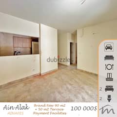 Ain Alak | 50% DOWNPAYMENT, 2 YEARS PAYMENT FACILITIES | 90m²+Terrace 0