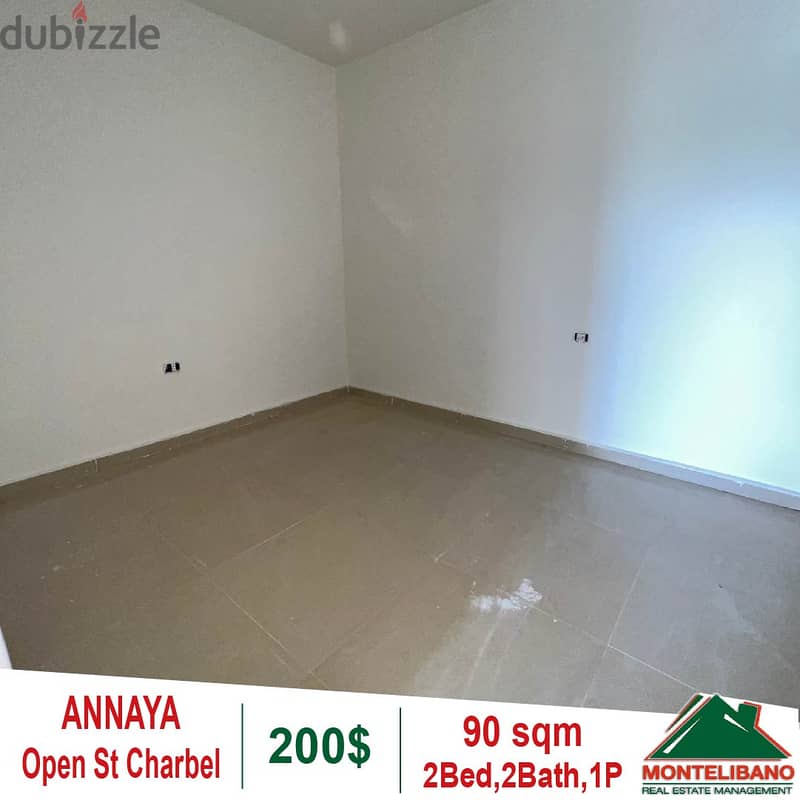 Apartment for rent in Annaya with St Charbel View!! 3