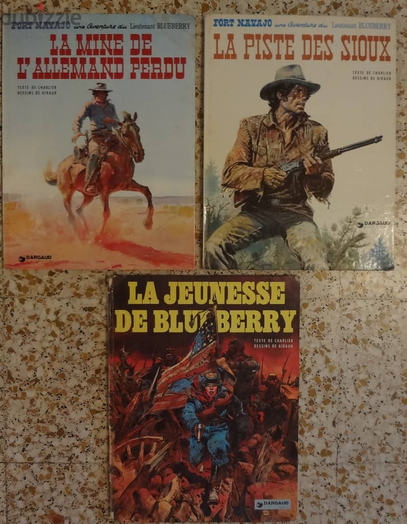 Les aventure du Lieutenant Blueberry magazines check titles in desc 3