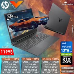 HP VICTUS 16-R0085CL i7-13700H RTX 4070 144HZ 16.1” GAMING LAPTOPS 0