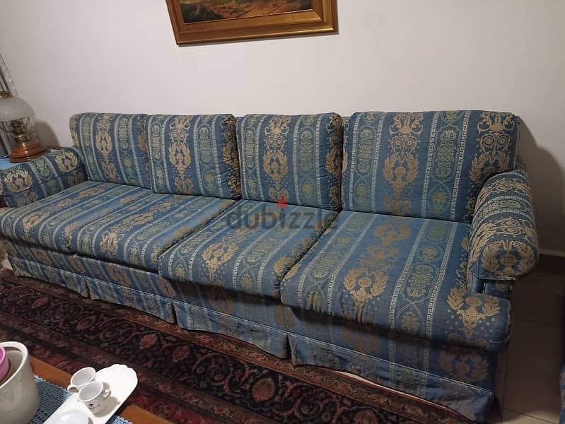 new set of sofas chairs console and all 1