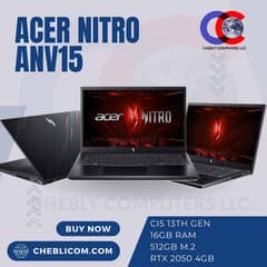 new Acer Nitro ANV15-51-55UT Gaming ci5 13rd gen 16gb ram 512gb ssd 14 0