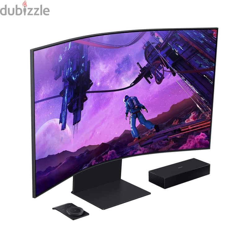 Samsung Odyssey Ark 55" Quantum Mini-Led 4K 165hz 1ms Curved Monitor 1