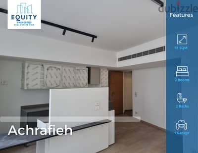 91 SQM Apartment For Sale In Achrafieh شقة للبيع في الاشرفية #JZ103724