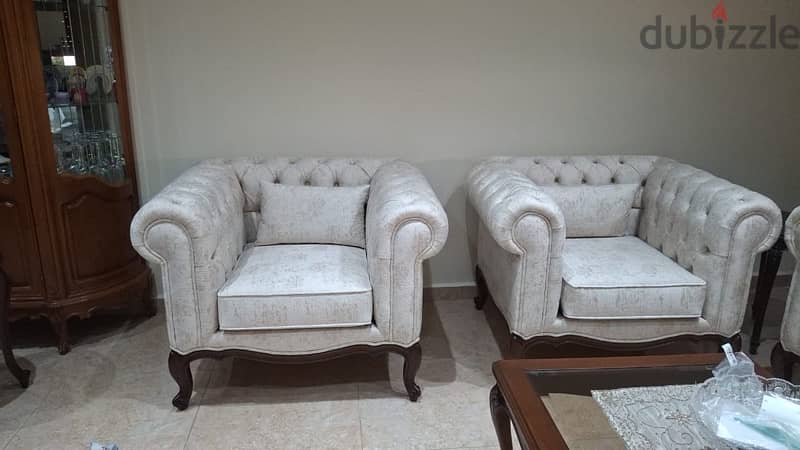 chesterfield brand new couches 2 pcs 1