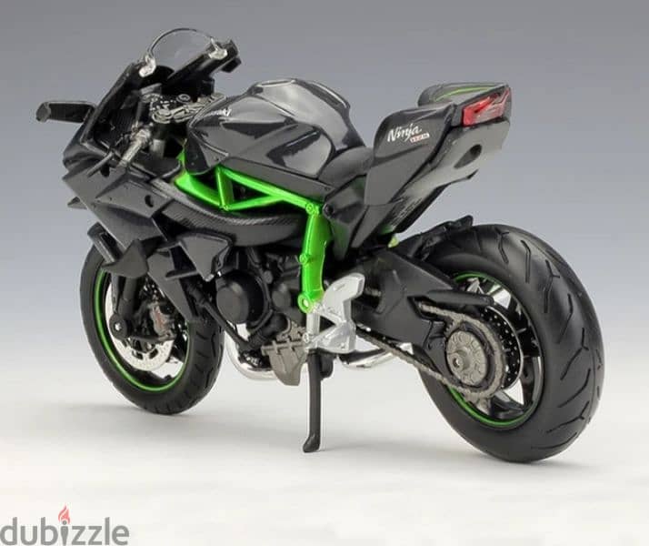 Kawasaki Ninja H2-R diecast motorcycle model 1:12 2