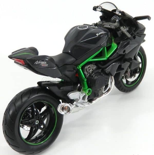 Kawasaki Ninja H2-R diecast motorcycle model 1:12 5