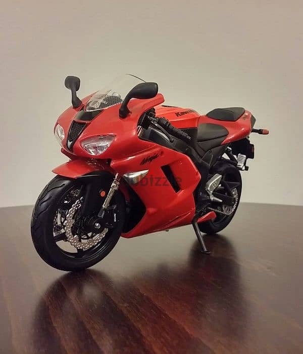 Kawasaki Ninja ZX-6R diecast motorcycle model 1:12 0