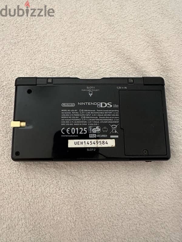 Nintendo DS Lite Black Color 3