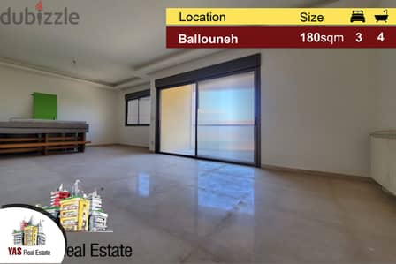 Ballouneh 180m2 | High-end | Open View | Brand New |