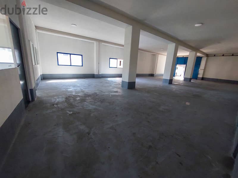 300 SQM Industrial Warehouse in Mazraat Yachouh, Metn 1