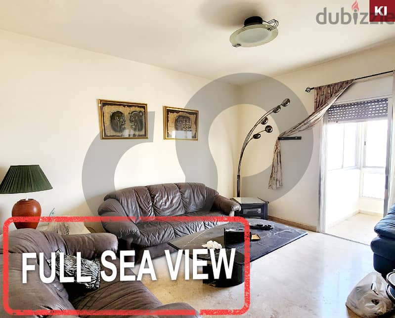 full sea view- Sahel Alma, Keserouan/ساحل علما, كسروان REF#KI113656 0