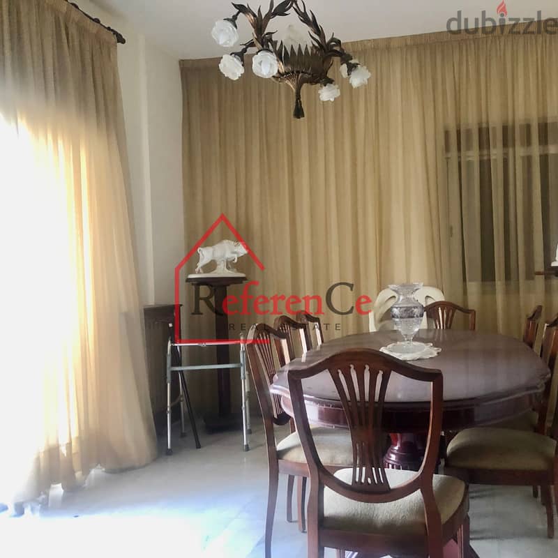 Furnished apartment for sale Zouk Mosbeh شقة مفروشة للبيع زوق مصبح 1