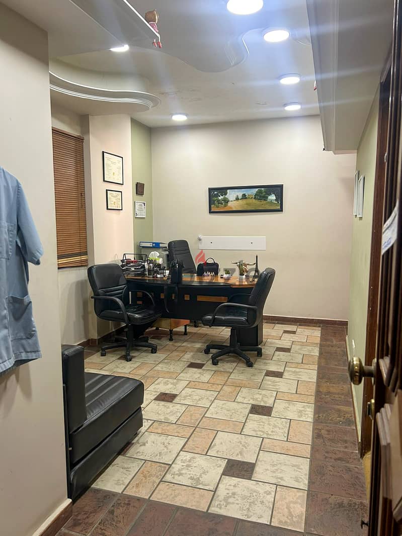 65 SQM Furnished Office/Clinic in Zalka, Metn 1