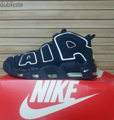 NIke Air Uptempo Black/ White