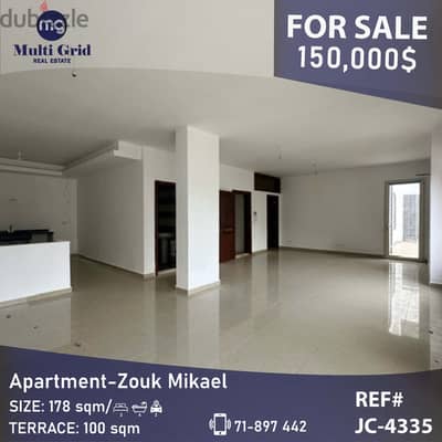 JC-4335 / Apartment for Sale in Zouk Mikael, شقة للبيع في ذوق مكايل